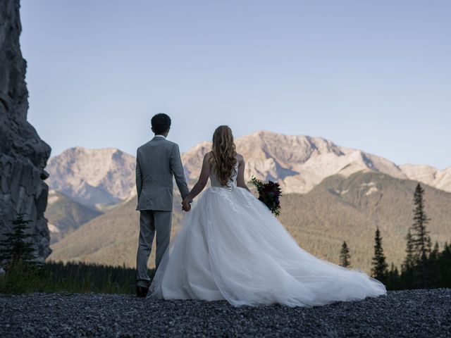 Taku and Indy&apos;s wedding in Kananaskis, Alberta 1