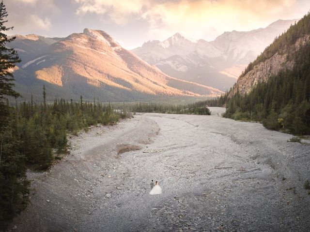 Taku and Indy&apos;s wedding in Kananaskis, Alberta 2