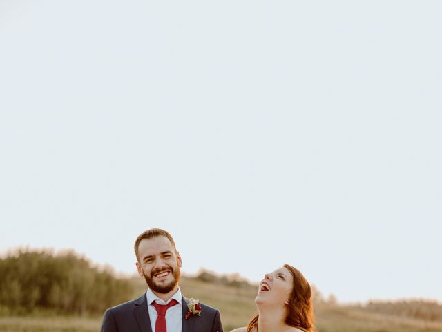 Mason and Taylor's wedding in Battleford, Saskatchewan 1