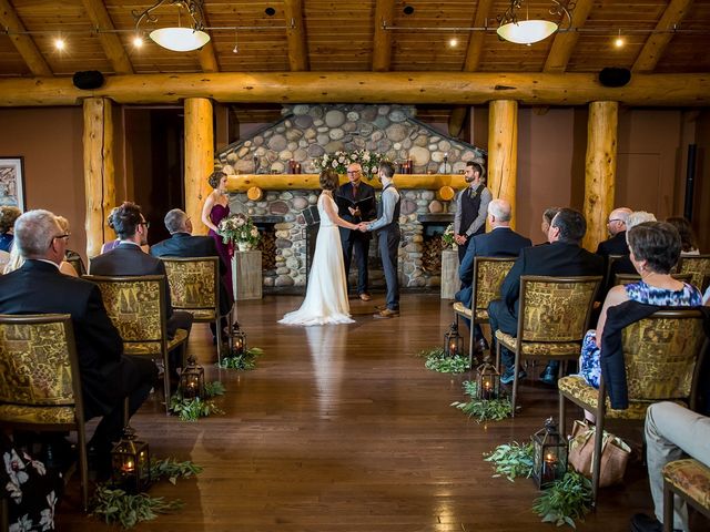 Adam and Kaleigh's wedding in Banff, Alberta 8
