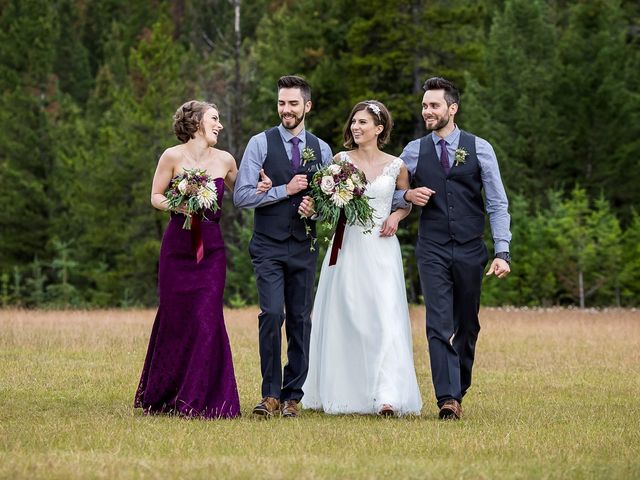 Adam and Kaleigh's wedding in Banff, Alberta 9