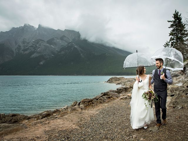 Adam and Kaleigh&apos;s wedding in Banff, Alberta 10
