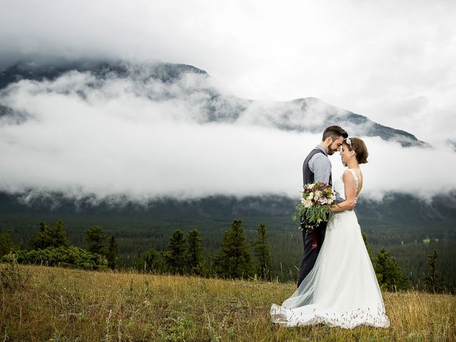 Adam and Kaleigh&apos;s wedding in Banff, Alberta 12