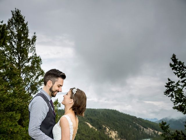Adam and Kaleigh&apos;s wedding in Banff, Alberta 13