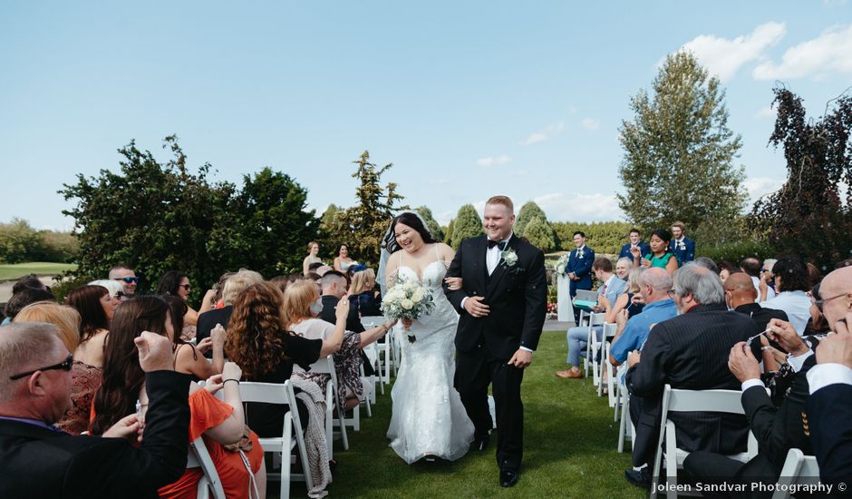 Hayden and Stephanie's wedding in Richmond, British Columbia