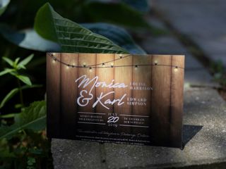 Monica &amp; Karl's wedding 1