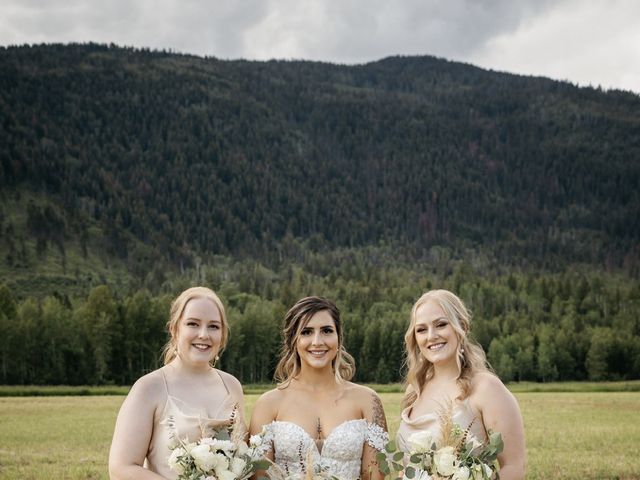 Matt and Jacki's wedding in Chase, British Columbia 1