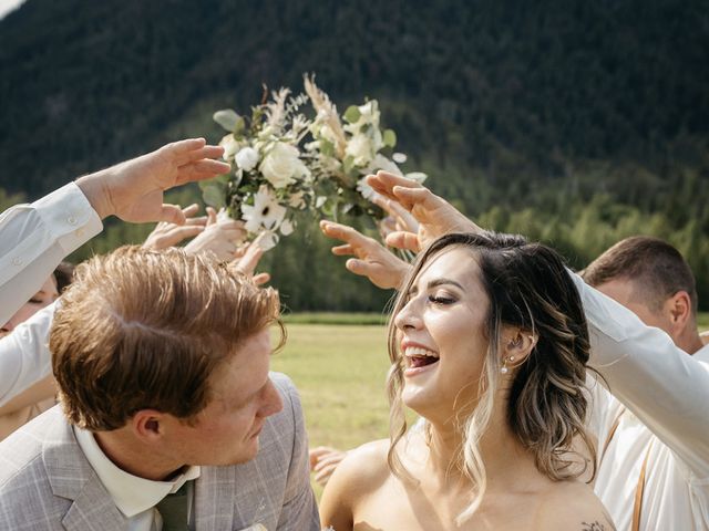 Matt and Jacki's wedding in Chase, British Columbia 12