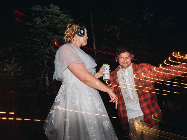 Percival and Carissa&apos;s wedding in Algonquin Highlands, Ontario 11