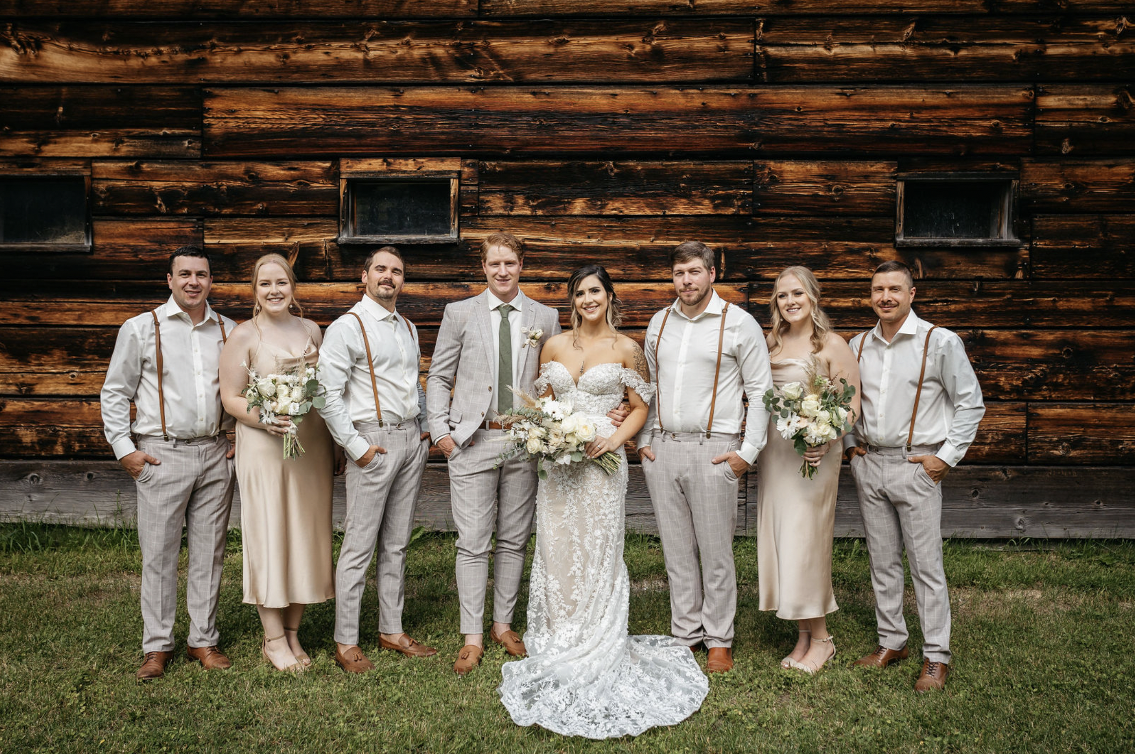 Matt and Jacki's wedding in Chase, British Columbia