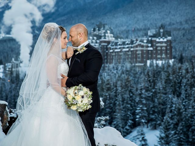 Ari and Jennifer&apos;s wedding in Banff, Alberta 19