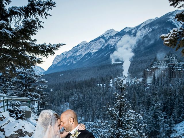 Ari and Jennifer&apos;s wedding in Banff, Alberta 20
