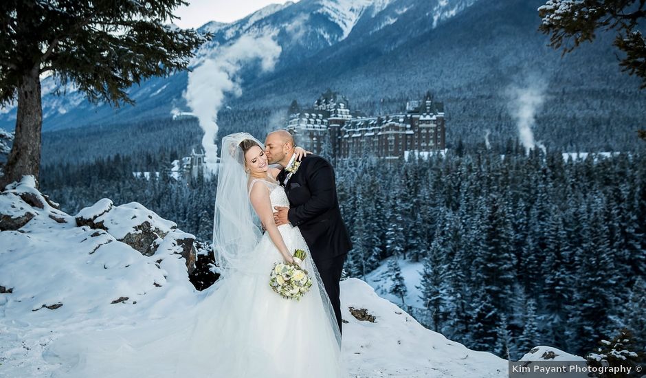 Ari and Jennifer's wedding in Banff, Alberta