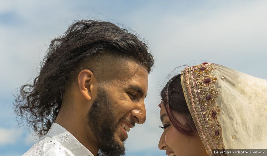 Adil and Sairya's wedding in Omemee, Ontario