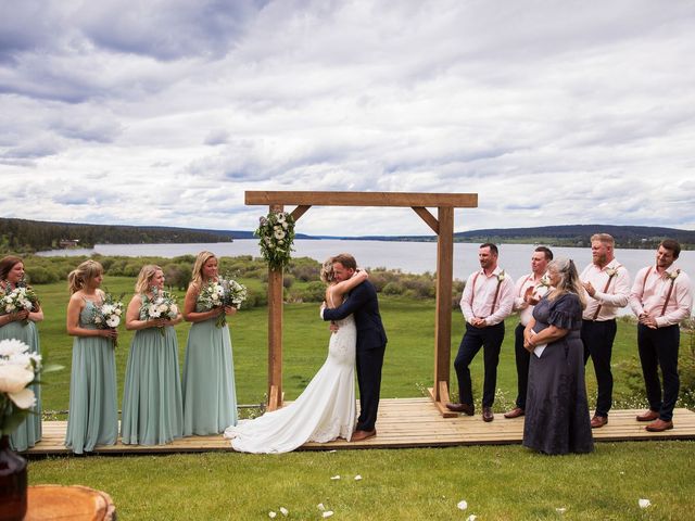 Georgia and Jan&apos;s wedding in Lac La Hache, British Columbia 1