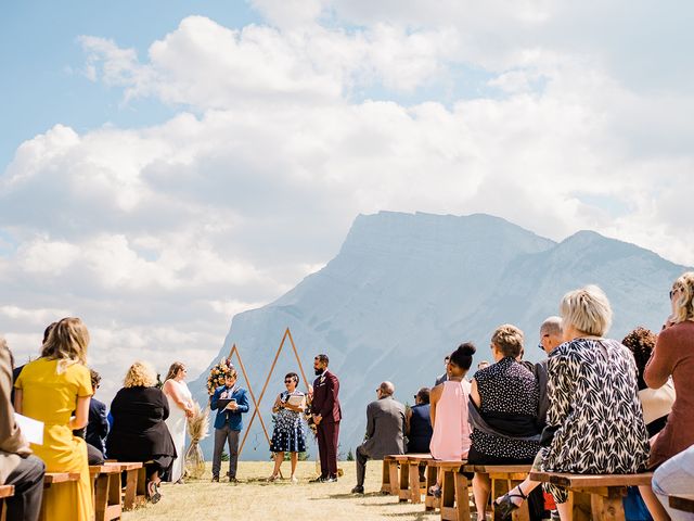 Andrew and Lindsey&apos;s wedding in Canmore, Alberta 14