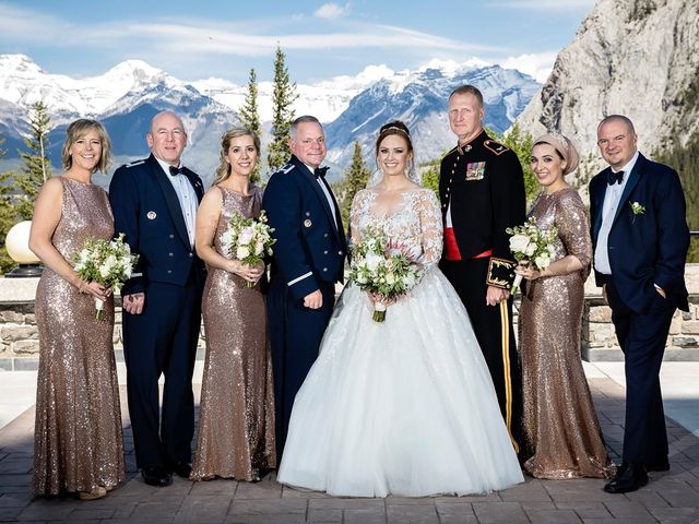 Wayne and Amber&apos;s wedding in Banff, Alberta 22