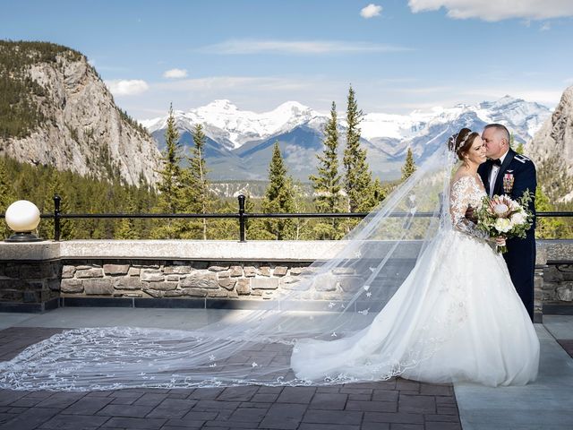 Wayne and Amber&apos;s wedding in Banff, Alberta 1