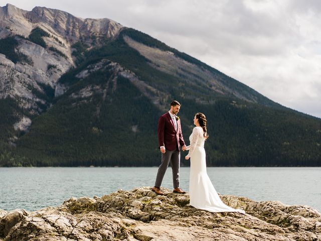 Mark and Alexandra&apos;s wedding in Banff, Alberta 1