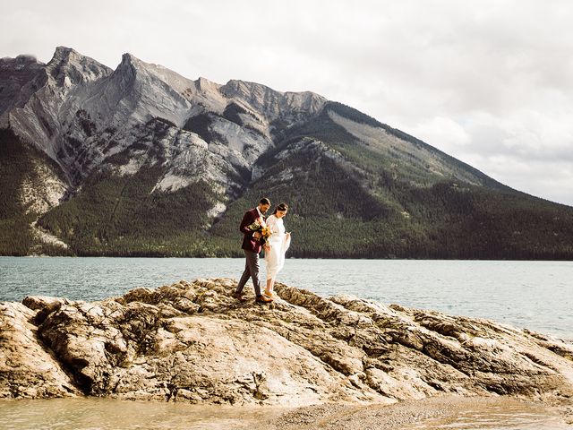 Mark and Alexandra&apos;s wedding in Banff, Alberta 6