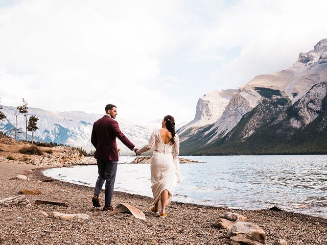 Mark and Alexandra&apos;s wedding in Banff, Alberta 8