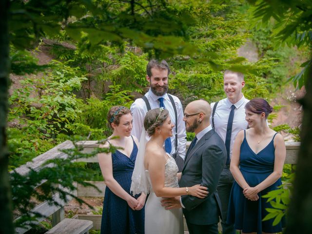 Tim and Jennifer's wedding in Fundy National Park, New Brunswick 17