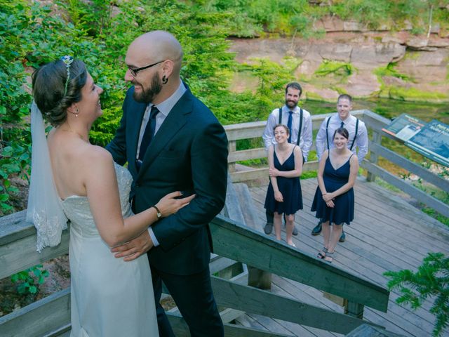 Tim and Jennifer&apos;s wedding in Fundy National Park, New Brunswick 18