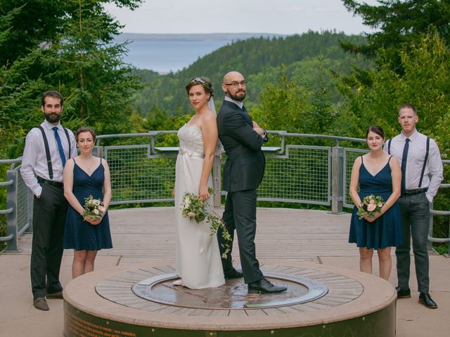 Tim and Jennifer&apos;s wedding in Fundy National Park, New Brunswick 26