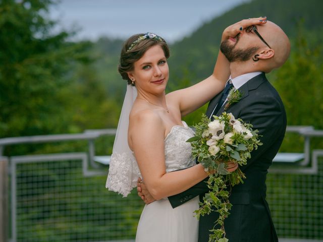Tim and Jennifer's wedding in Fundy National Park, New Brunswick 28