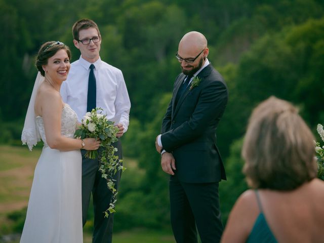 Tim and Jennifer&apos;s wedding in Fundy National Park, New Brunswick 37