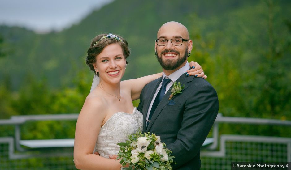 Tim and Jennifer's wedding in Fundy National Park, New Brunswick