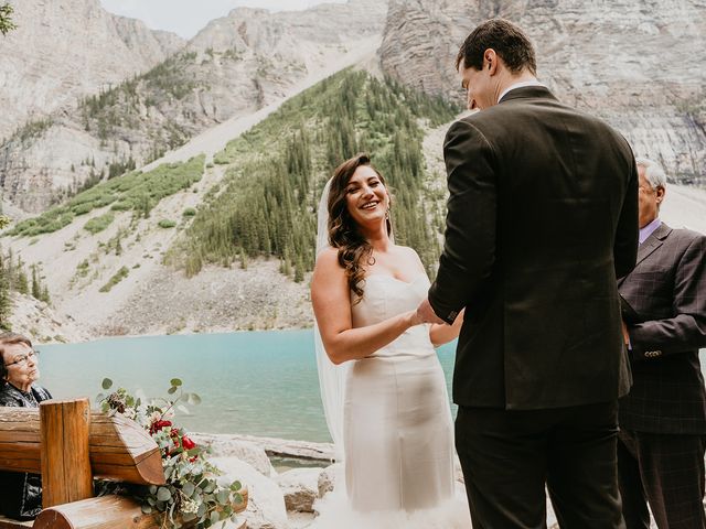 Jordan and Melissa&apos;s wedding in Banff, Alberta 6