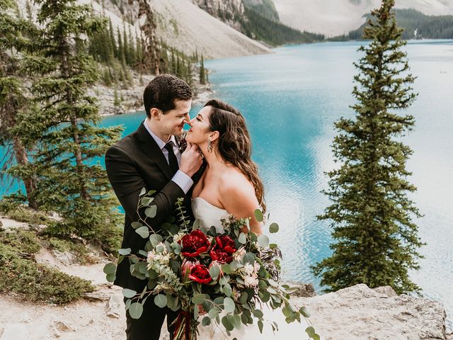 Jordan and Melissa&apos;s wedding in Banff, Alberta 18