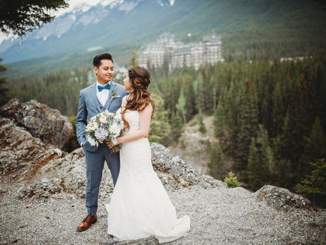 Mark and Corinne&apos;s wedding in Banff, Alberta 2