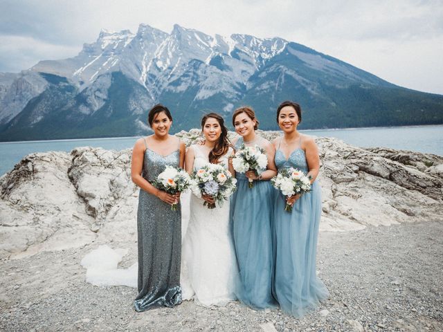 Mark and Corinne&apos;s wedding in Banff, Alberta 11