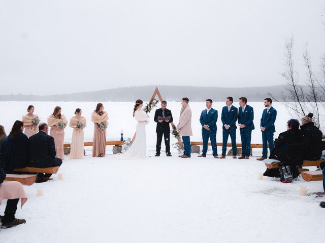 Ethan and Caralei&apos;s wedding in Jasper, Alberta 47