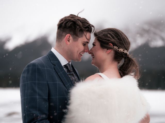 Ethan and Caralei&apos;s wedding in Jasper, Alberta 1