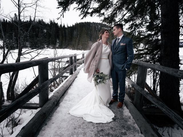 Ethan and Caralei&apos;s wedding in Jasper, Alberta 90