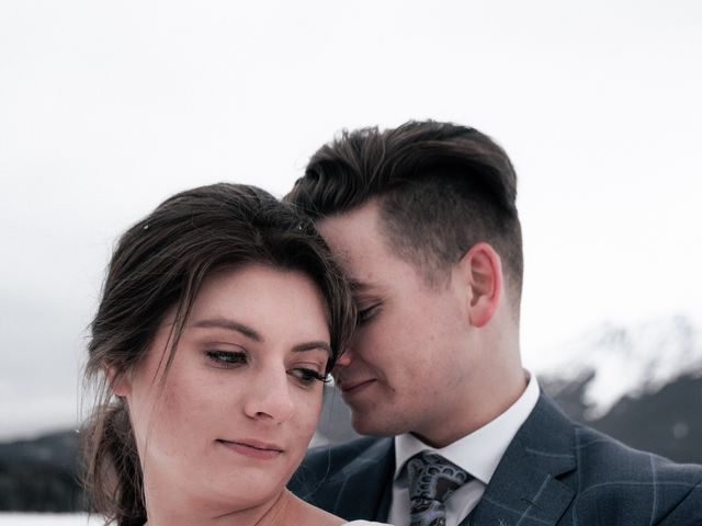 Ethan and Caralei&apos;s wedding in Jasper, Alberta 100