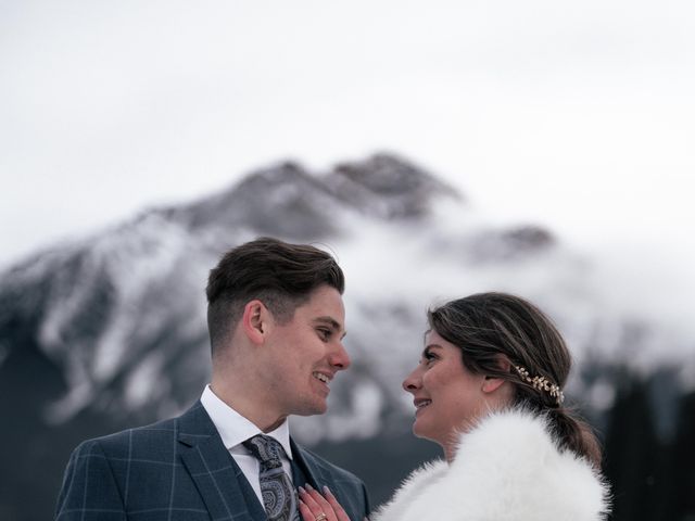 Ethan and Caralei&apos;s wedding in Jasper, Alberta 101