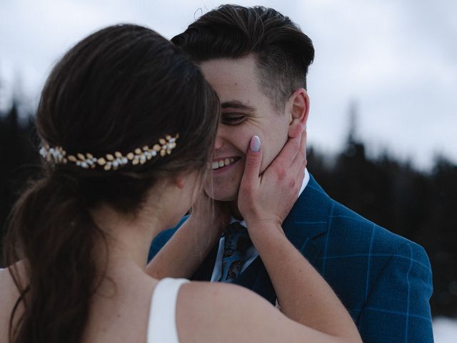 Ethan and Caralei&apos;s wedding in Jasper, Alberta 115