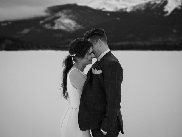 Ethan and Caralei&apos;s wedding in Jasper, Alberta 116