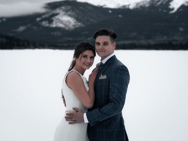Ethan and Caralei&apos;s wedding in Jasper, Alberta 117