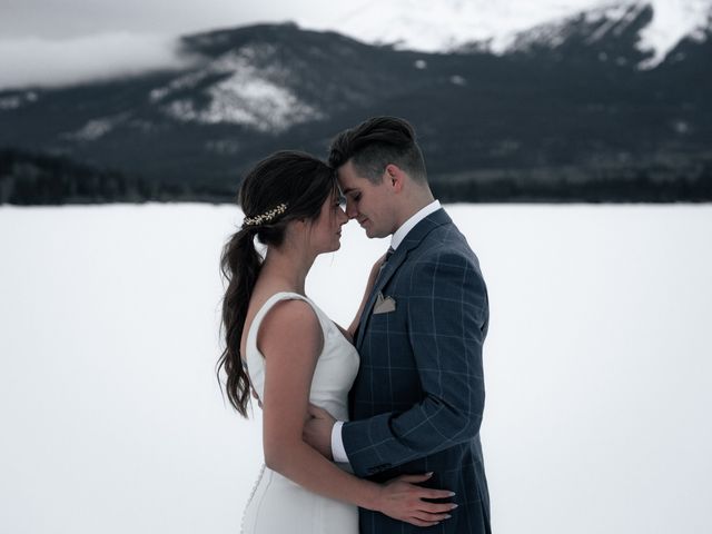 Ethan and Caralei&apos;s wedding in Jasper, Alberta 118