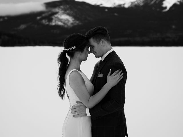 Ethan and Caralei&apos;s wedding in Jasper, Alberta 119