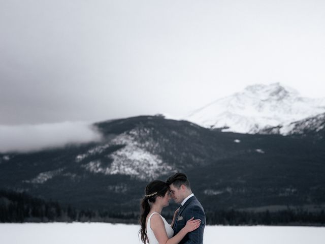 Ethan and Caralei&apos;s wedding in Jasper, Alberta 120