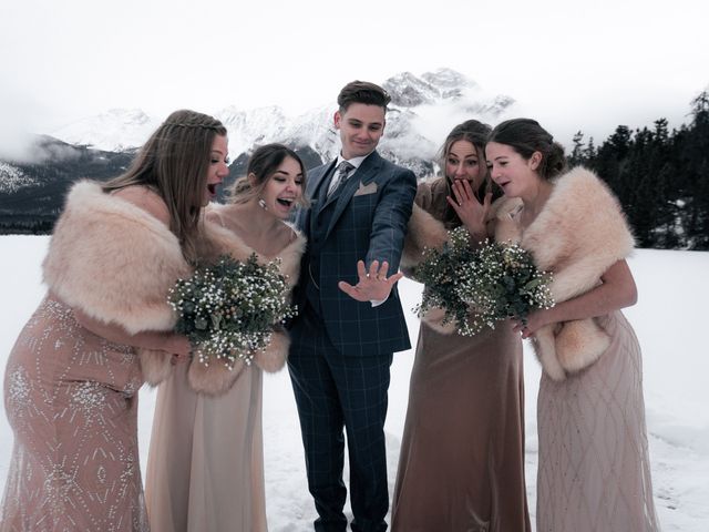 Ethan and Caralei&apos;s wedding in Jasper, Alberta 126