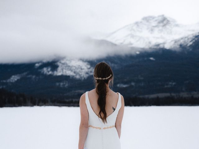 Ethan and Caralei&apos;s wedding in Jasper, Alberta 127