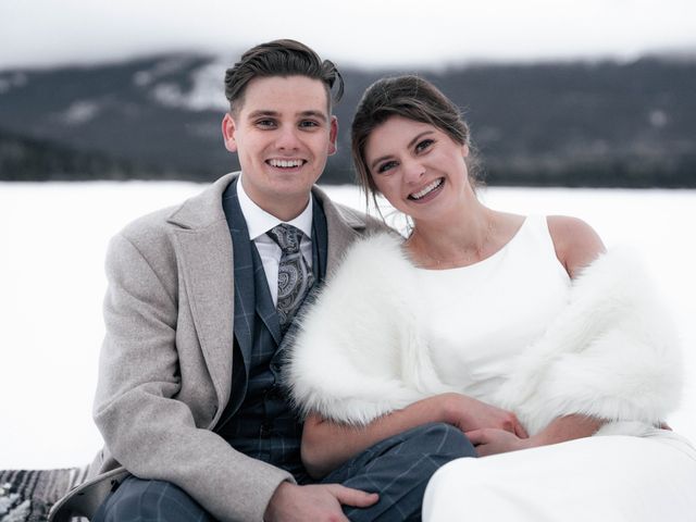 Ethan and Caralei&apos;s wedding in Jasper, Alberta 136