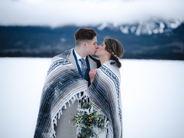 Ethan and Caralei&apos;s wedding in Jasper, Alberta 141